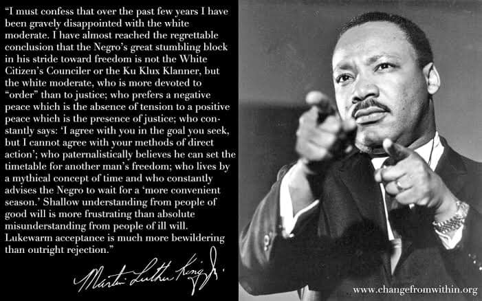 This meme is a screenshot of a quote from Martin Luther King Jr.'s "Where Is the Promise of Life?" speech, given on March 25, 1960, in which he discusses the struggle for civil rights and the promise of life in the United States. The quote is often referenced in a humorous or ironic way to highlight the disparity between the promise of life in the United States and the reality of racism and inequality.